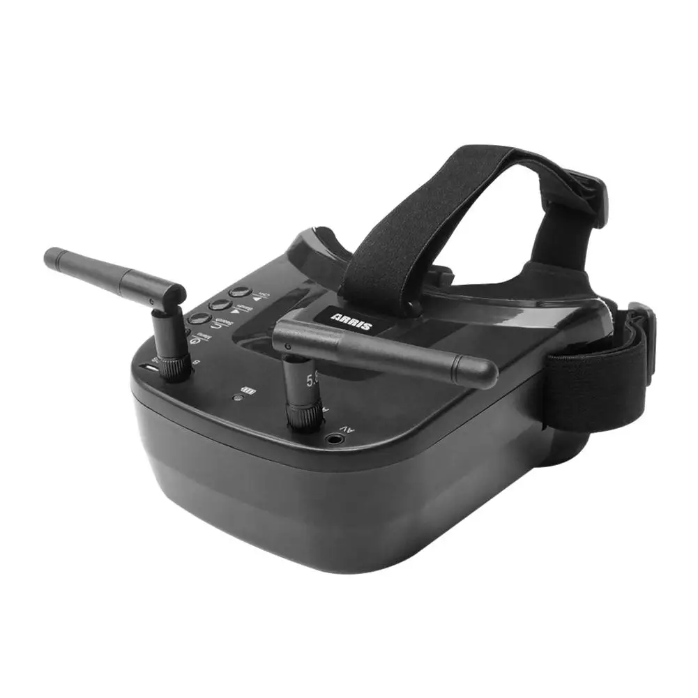 VR009 FPV Goggles 3 inch 480x320 FPV Goggles 5.8G 40CH Raceband Auto-Search Build in Battery Camera Drones & Accessories
VR009 FPV Goggles 3 inch 480x320 FPV Goggles 5.8G 40CH Raceband Auto-Search Build in Battery Camera Drones & Accessories