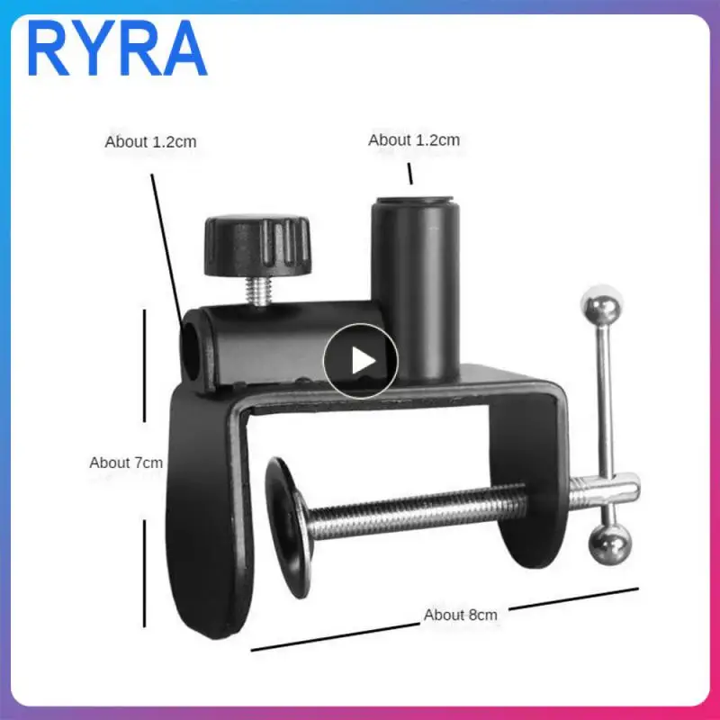 Durable Stand Base Metal Handle Accessory Clip Aluminum Alloy Not Easy To Drop Metal Stand Base I-shaped Clip Easy To Adjust
Durable Stand Base Metal Handle Accessory Clip Aluminum Alloy Not Easy To Drop Metal Stand Base I-shaped Clip Easy To Adjust