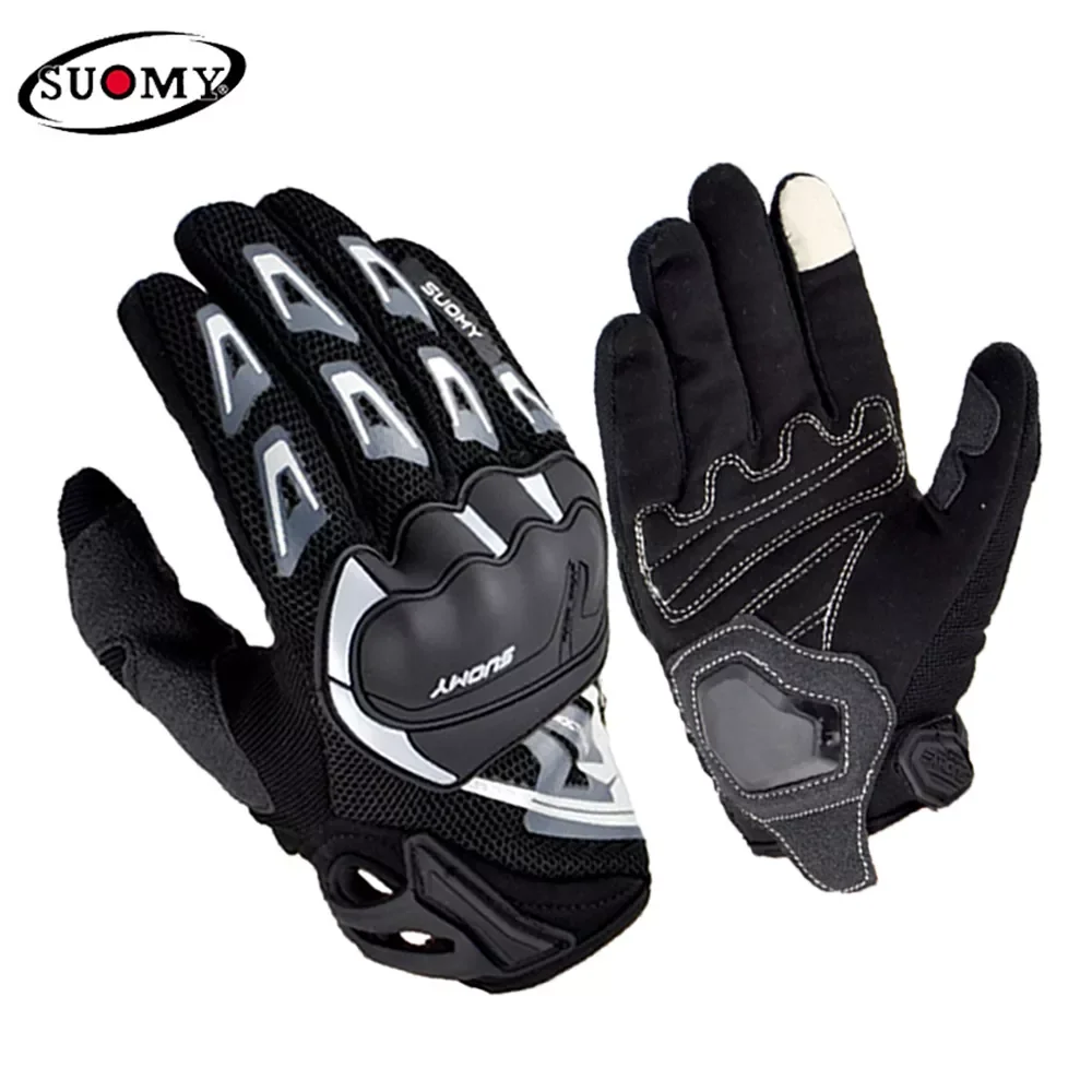 NEW2023 SUOMY Gloves Breathable Summer Motorcycle Gloves Shockproof Full Finger Cycling Guantes Moto Luvas Motocross Motorbike G
NEW2023 SUOMY Gloves Breathable Summer Motorcycle Gloves Shockproof Full Finger Cycling Guantes Moto Luvas Motocross Motorbike G