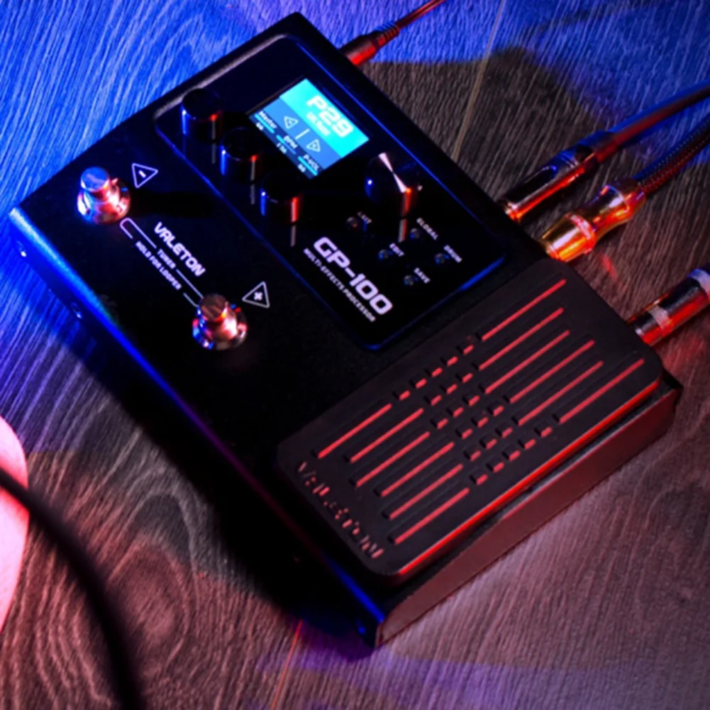 Valeton GP-100 Guitar Effects Processor Pedal with 140 Built in Effects Looper IR OTG USB Multi Language Expression
Valeton GP-100 Guitar Effects Processor Pedal with 140 Built in Effects Looper IR OTG USB Multi Language Expression