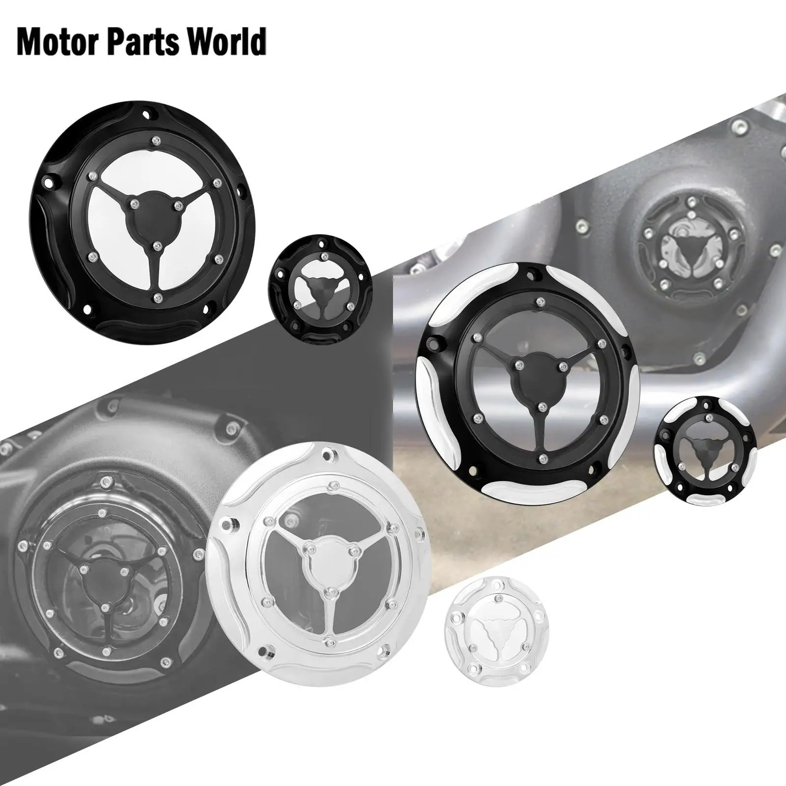 Motorcycle Black Chrome 5 Holes Derby Timing Cover For Harley Dyna Softail Touring Road King Electra Glide Fat Boy 1999-2017
Motorcycle Black Chrome 5 Holes Derby Timing Cover For Harley Dyna Softail Touring Road King Electra Glide Fat Boy 1999-2017