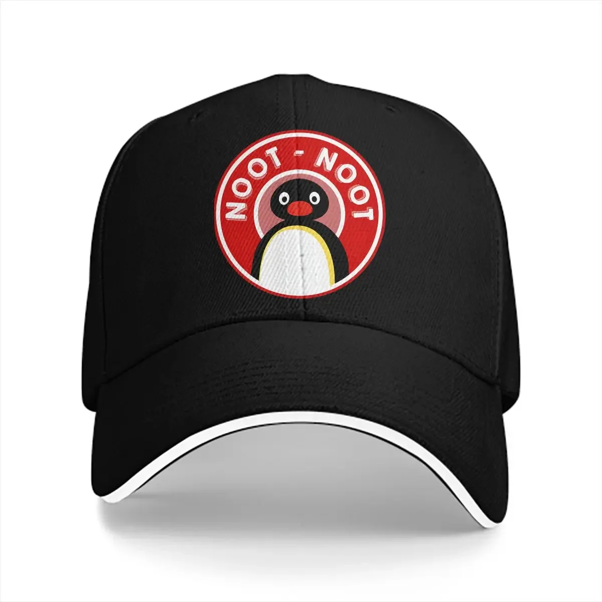 Многоцветная шляпа Pingu фуражка Noot The Pengouin красные персонализированные защитные