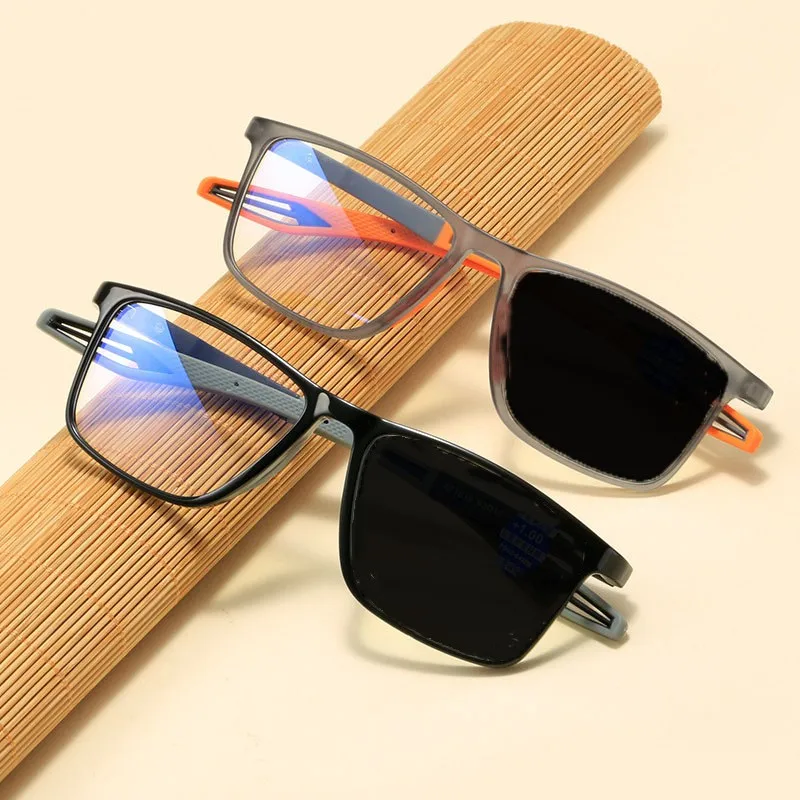 

Гибкие TR90 оправа фотохромные очки для близорукости модные Меняющие цвет очки Ретро спортивные очки от 0 до-4,0 для мужчин и женщин