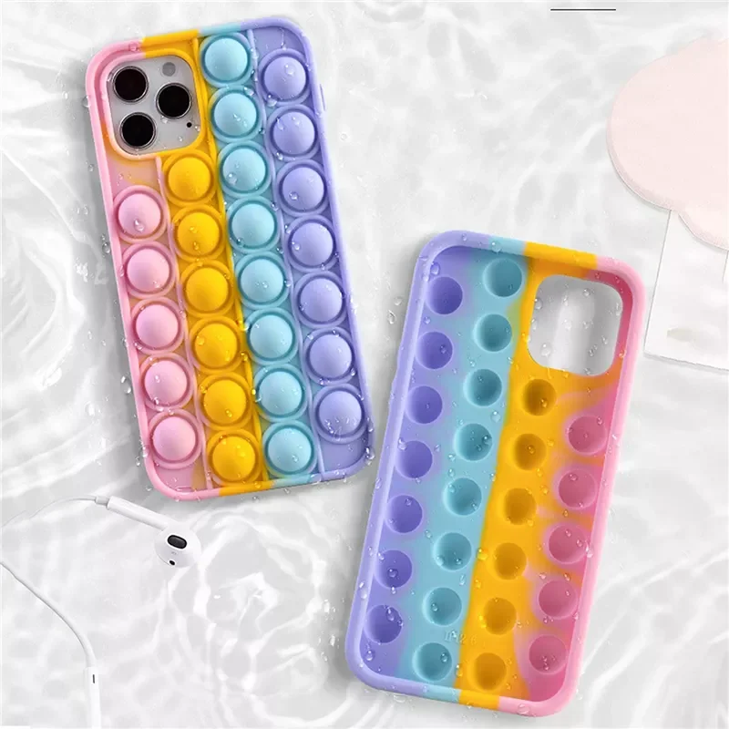 Anti Stress Push It Bubble Fidget Case for IPhone 12 13 Pro Max XS XR X 8 7 6S Plus SE 2020 10 IPones Popit Soft Silicone Cover
Anti Stress Push It Bubble Fidget Case for IPhone 12 13 Pro Max XS XR X 8 7 6S Plus SE 2020 10 IPones Popit Soft Silicone Cover