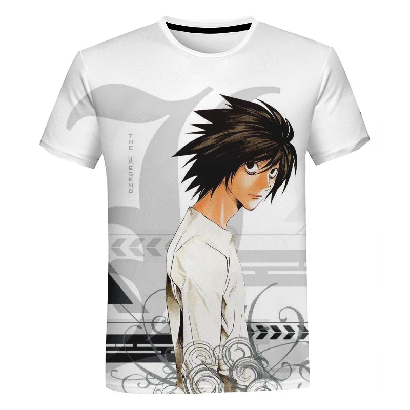 Футболки с 3D-принтом «Death Note L» Lawliet, мягкие удобные Модные женские повседневные универсальные дышащие Футболки унисекс в стиле хип-хоп
Футболки с 3D-принтом «Death Note L» Lawliet, мягкие удобные Модные женские повседневные универсальные дышащие Футболки унисекс в стиле хип-хоп