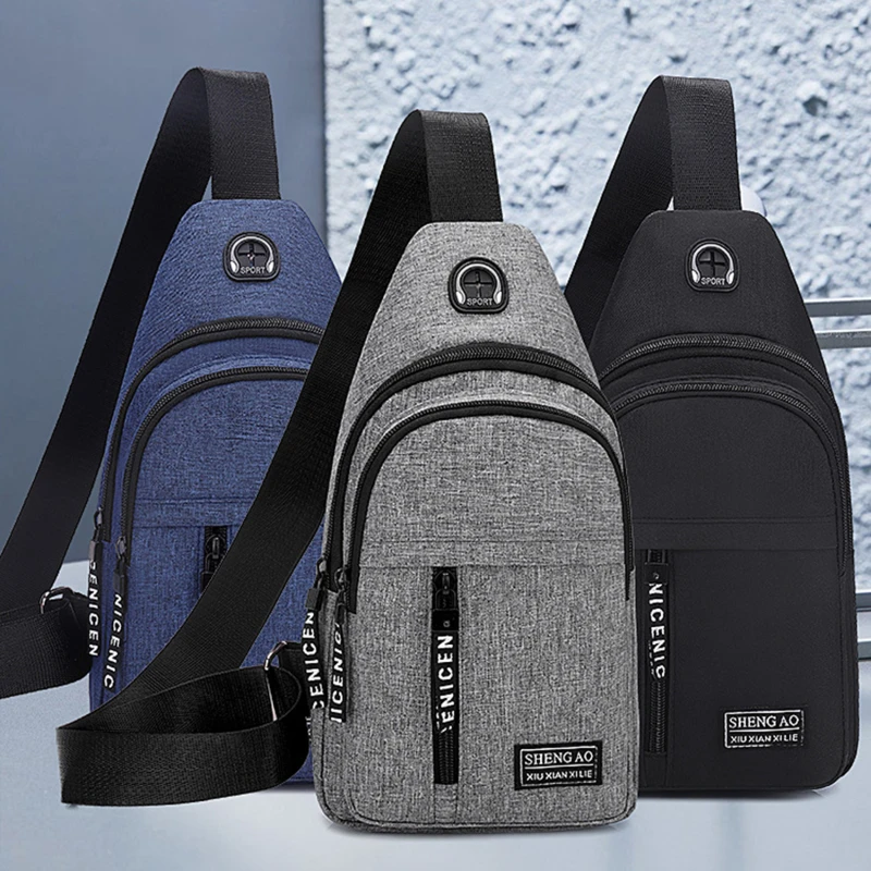 Мужская сумка через плечо с USB-зарядкой и отверстием для кабеля
Мужская сумка через плечо с USB-зарядкой и отверстием для кабеля