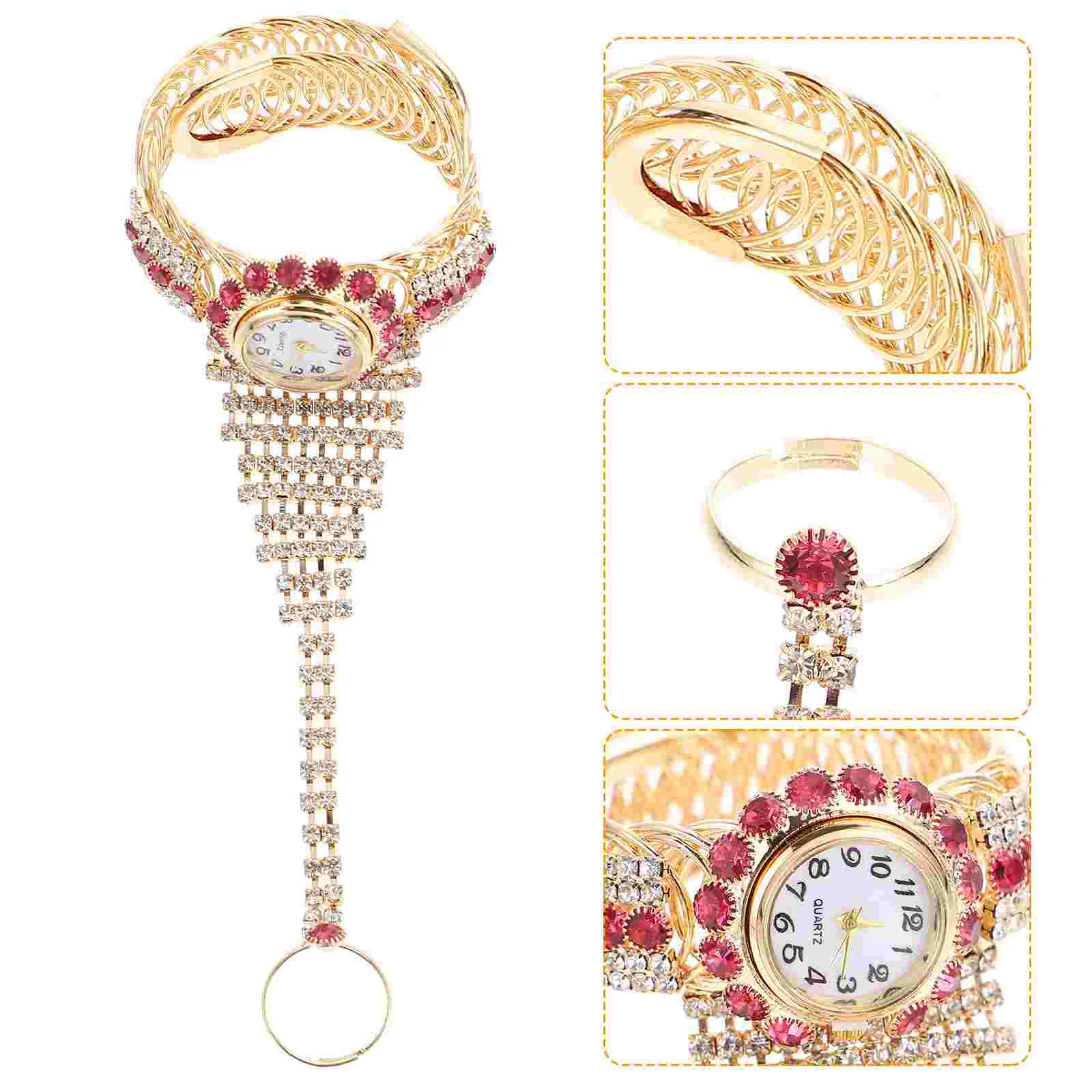 Ladies Watch Lady Bracelet Crystal Gifts Diamond Rhinestone Ring Vintage Rings Finger Bangle
Ladies Watch Lady Bracelet Crystal Gifts Diamond Rhinestone Ring Vintage Rings Finger Bangle