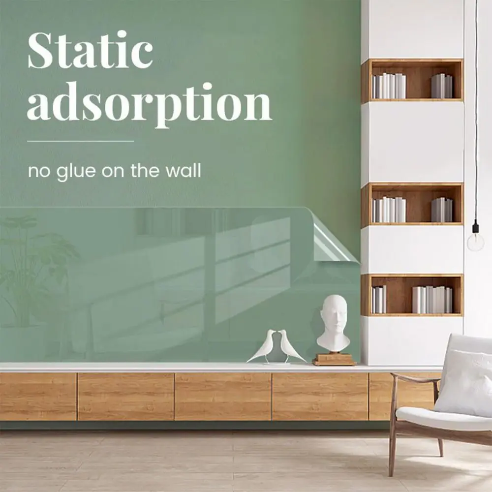 45cm×800cm Wall Protective Film Scratch-resistant Anti-dirty The Wall Home Transparent Electrostatic Wall Protection Sticker 
45cm×800cm Wall Protective Film Scratch-resistant Anti-dirty The Wall Home Transparent Electrostatic Wall Protection Sticker