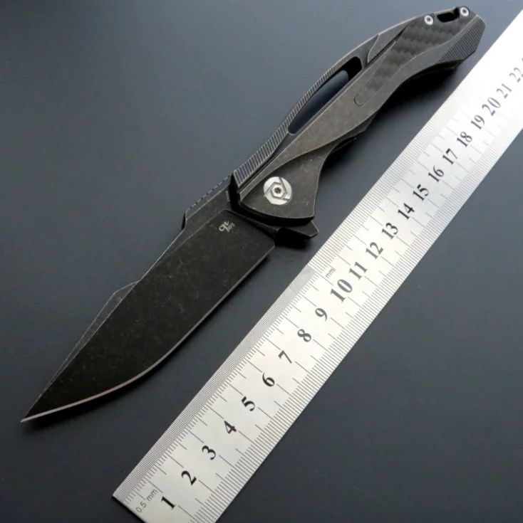 Складной нож CH3519 S35VN, высококлассный Карманный Клинок с титановой ручкой TC4, с керамическими шарикоподшипниками, для кемпинга и охоты
Складной нож CH3519 S35VN, высококлассный Карманный Клинок с титановой ручкой TC4, с керамическими шарикоподшипниками, для кемпинга и охоты