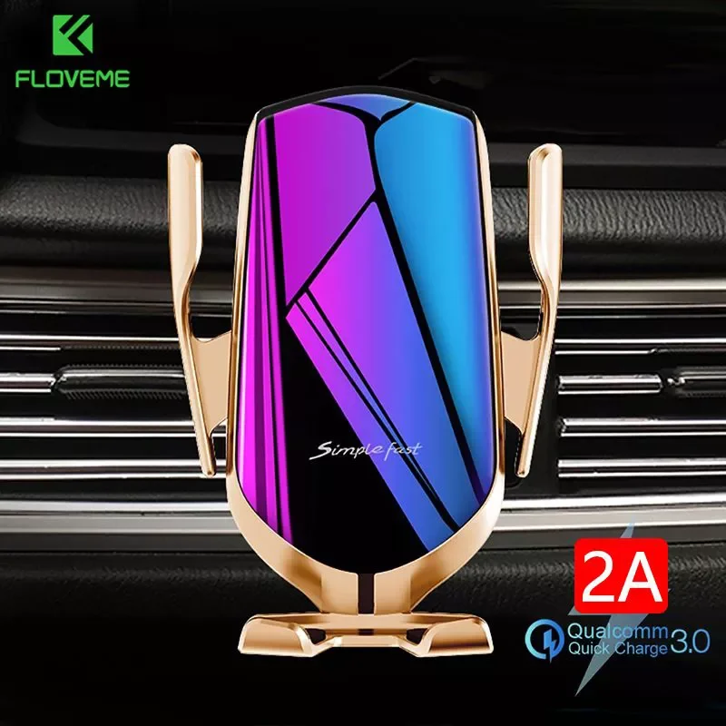 FLOVEME Qi Automatic Clamping 10W Wireless Charger Car Phone Holder Smart Infrared Sensor Air Vent Mount Mobile Phone Stand Hold
FLOVEME Qi Automatic Clamping 10W Wireless Charger Car Phone Holder Smart Infrared Sensor Air Vent Mount Mobile Phone Stand Hold