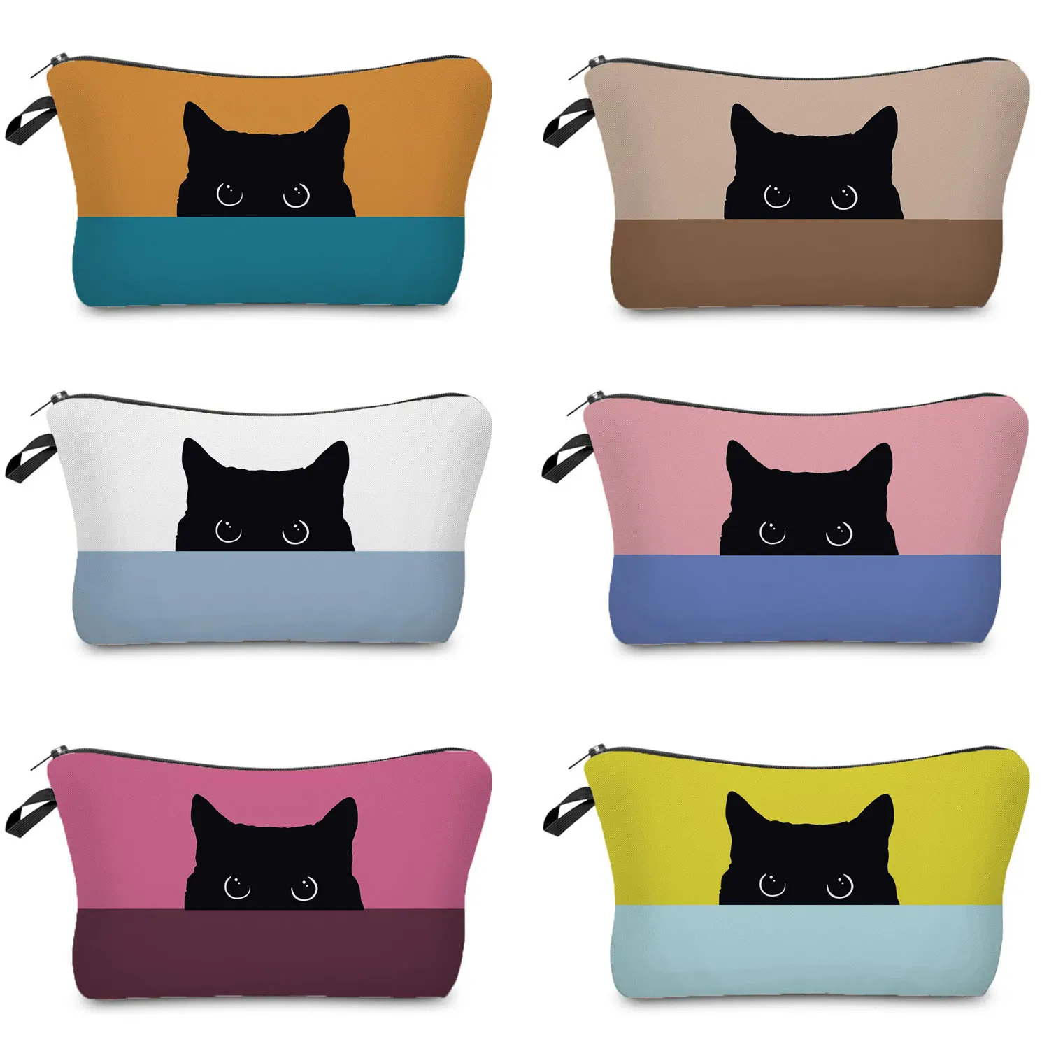 Lovely Printed Cat Cosmetics Organizer Bag Pretty Women's Makeup Bag New Fashion Travel Storage Bag for Women Small Toiletry Bag
Lovely Printed Cat Cosmetics Organizer Bag Pretty Women's Makeup Bag New Fashion Travel Storage Bag for Women Small Toiletry Bag