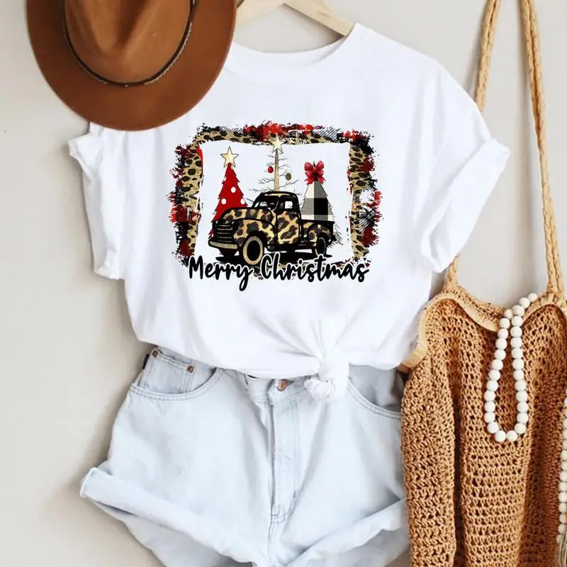 Women Merry Christmas Leopard Truck Cute 2023 Fashion Print Tshirts Trend Top Happy Holiday T Shirt Graphic Travel Tee T-Shirt
Women Merry Christmas Leopard Truck Cute 2023 Fashion Print Tshirts Trend Top Happy Holiday T Shirt Graphic Travel Tee T-Shirt
