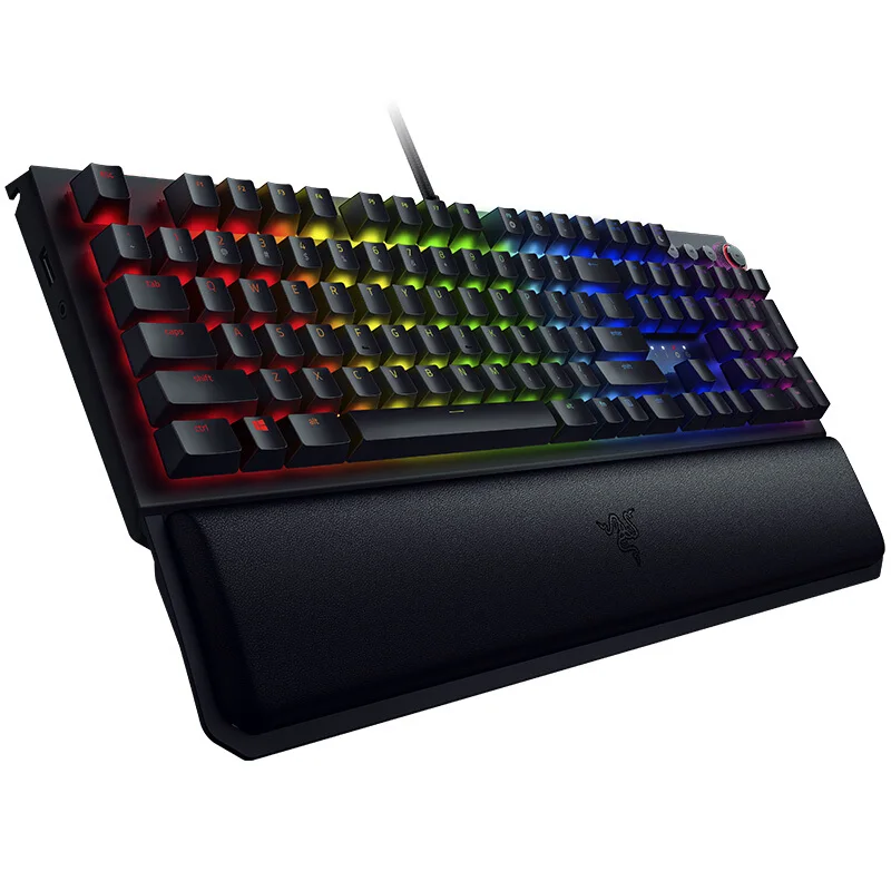 Razer BlackWidow Elite Keyboard Green Orange Yellow Mechanical Specially Axis Gaming RGB Anti-Ghosting palm rest Keyboard
Razer BlackWidow Elite Keyboard Green Orange Yellow Mechanical Specially Axis Gaming RGB Anti-Ghosting palm rest Keyboard