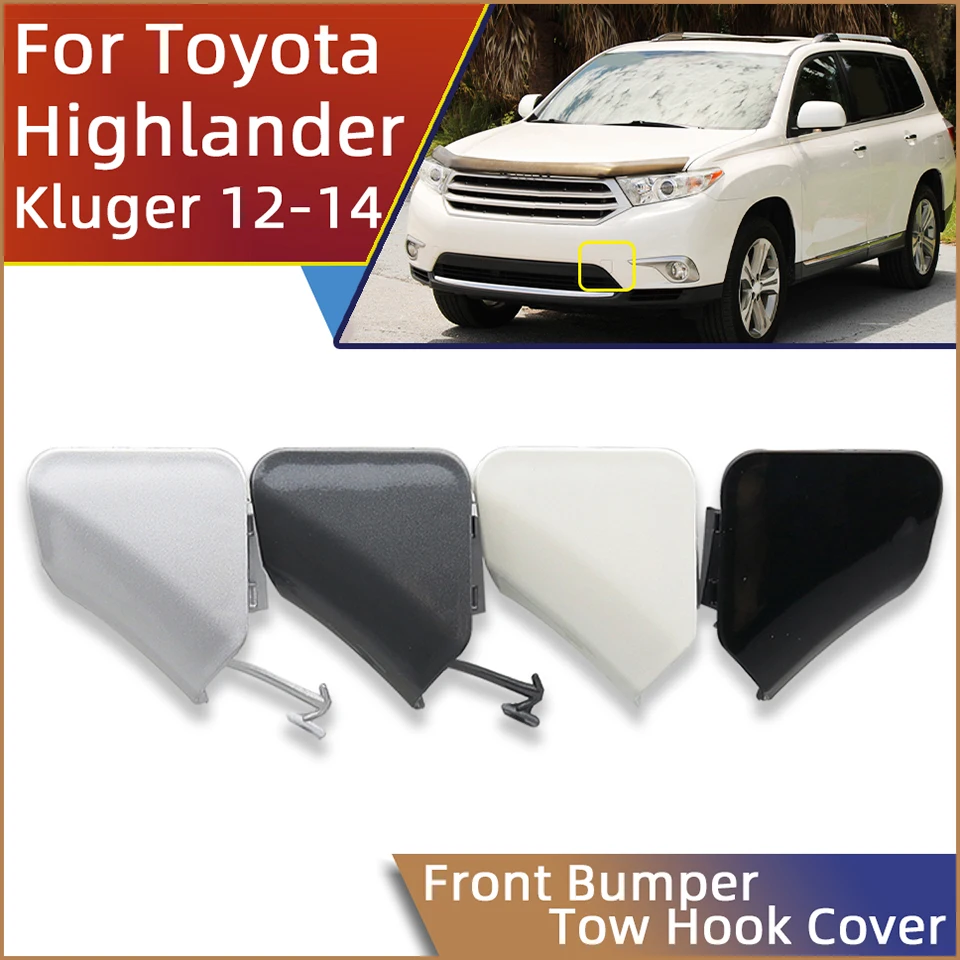 For Toyota Highlander Kluger 2012 2013 2014 Front Bumper Tow Hook Eye Cover Lid Towing Hook Hauling Trailer Cap Trim Left Right
For Toyota Highlander Kluger 2012 2013 2014 Front Bumper Tow Hook Eye Cover Lid Towing Hook Hauling Trailer Cap Trim Left Right