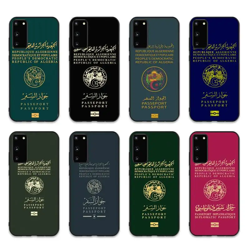 Algerian Passport Phone Case for Samsung S10 21 20 9 8 plus lite S20 UlTRA 7edge
Algerian Passport Phone Case for Samsung S10 21 20 9 8 plus lite S20 UlTRA 7edge