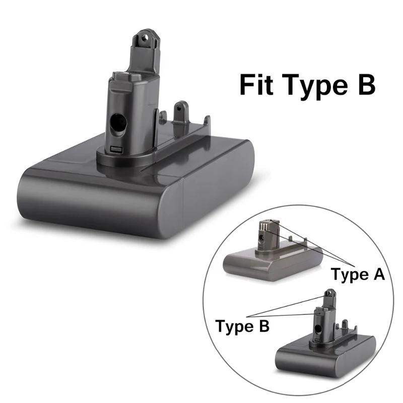 For Dyson 22.2V 28000mAh Type A/B Li-ion Vacuum Battery for Dyson DC35 DC45 DC31 DC34 DC44 DC31 Animal DC35 Animal
For Dyson 22.2V 28000mAh Type A/B Li-ion Vacuum Battery for Dyson DC35 DC45 DC31 DC34 DC44 DC31 Animal DC35 Animal