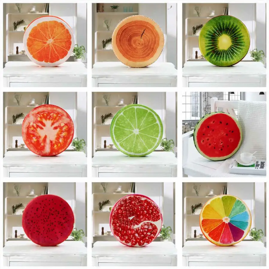 Thicken Fruit Design Round Soft Plush Cushion Tatami Office Chair Cushion Kindergarten Cartoon Cute Seat Pad
Thicken Fruit Design Round Soft Plush Cushion Tatami Office Chair Cushion Kindergarten Cartoon Cute Seat Pad
