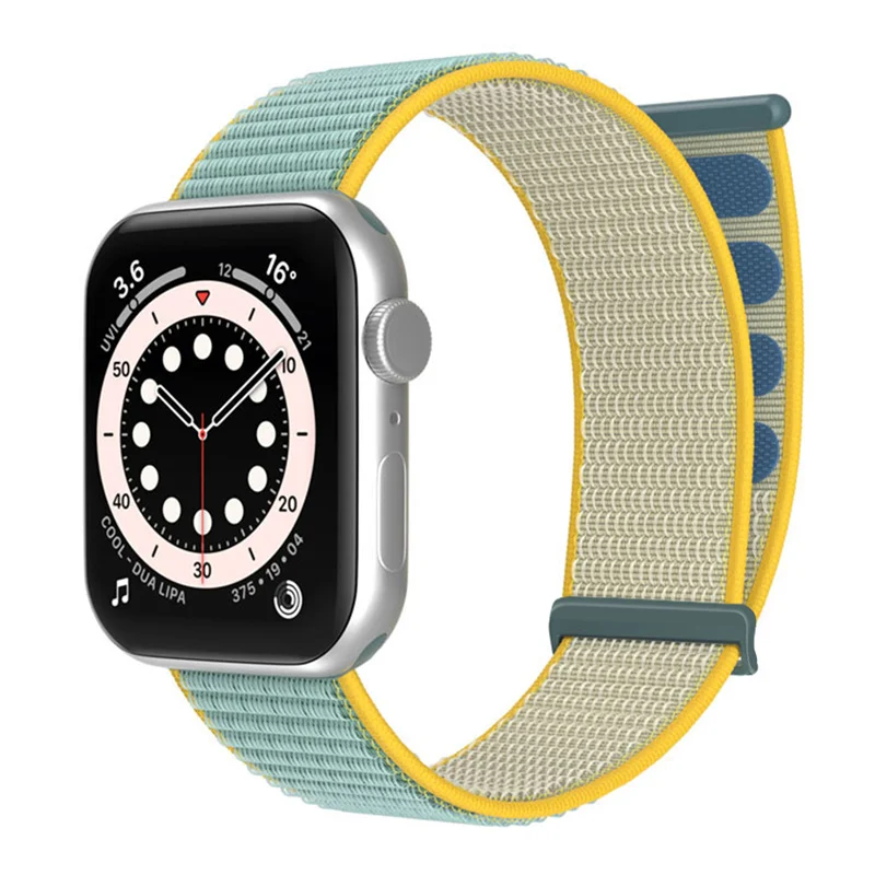 Nylon Strap For Apple Watch Band 45mm 41mm 44mm 40mm 42m 38MM Smartwatch Wrist Belt Loop Bracelet for iWatch Series 3 4 5 se 6 7
Nylon Strap For Apple Watch Band 45mm 41mm 44mm 40mm 42m 38MM Smartwatch Wrist Belt Loop Bracelet for iWatch Series 3 4 5 se 6 7