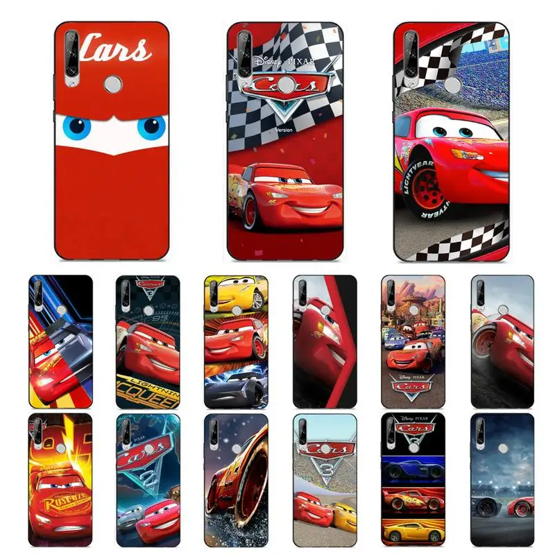 

Disney Cars Lightning McQueen 95 Phone Case for Huawei Y 6 9 7 5 8s prime 2019 2018 enjoy 7 plus
