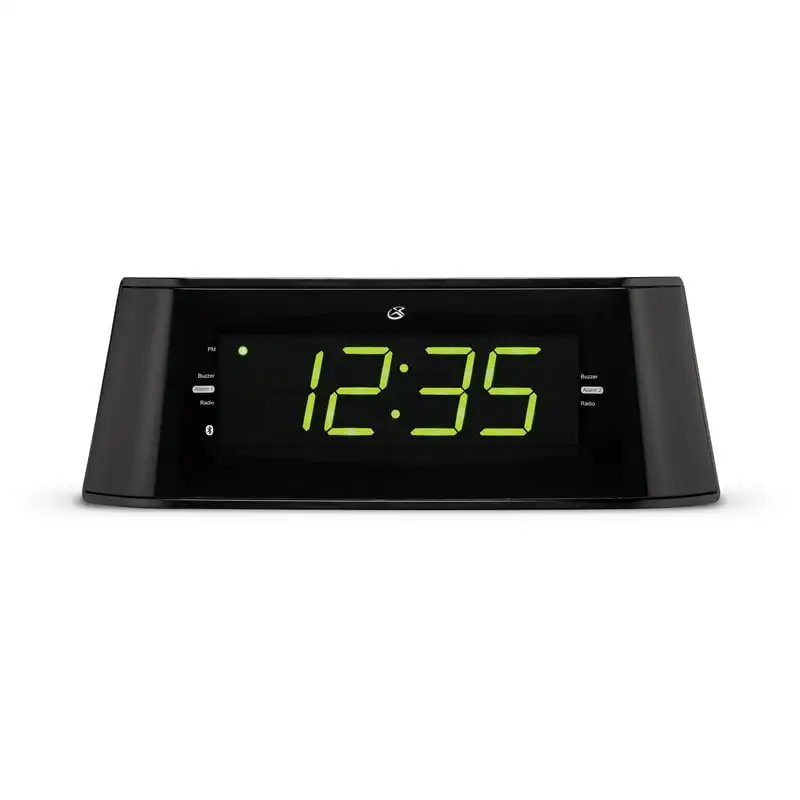 Voice-Activated Large Black Digital Dual Alarm Clock, CB360B Light up clock Digital clock glow in the dark Date and time clock w
Voice-Activated Large Black Digital Dual Alarm Clock, CB360B Light up clock Digital clock glow in the dark Date and time clock w