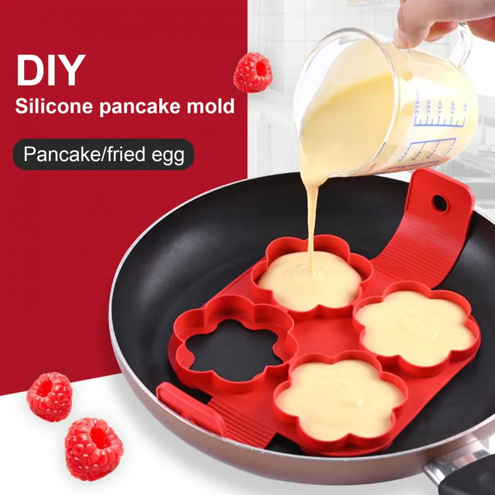 Easy to Use Egg Mold Food Grade Non-stick Egg Omelet Mold High Temperature Resistant Pancake Maker Cooking Tool
Easy to Use Egg Mold Food Grade Non-stick Egg Omelet Mold High Temperature Resistant Pancake Maker Cooking Tool
