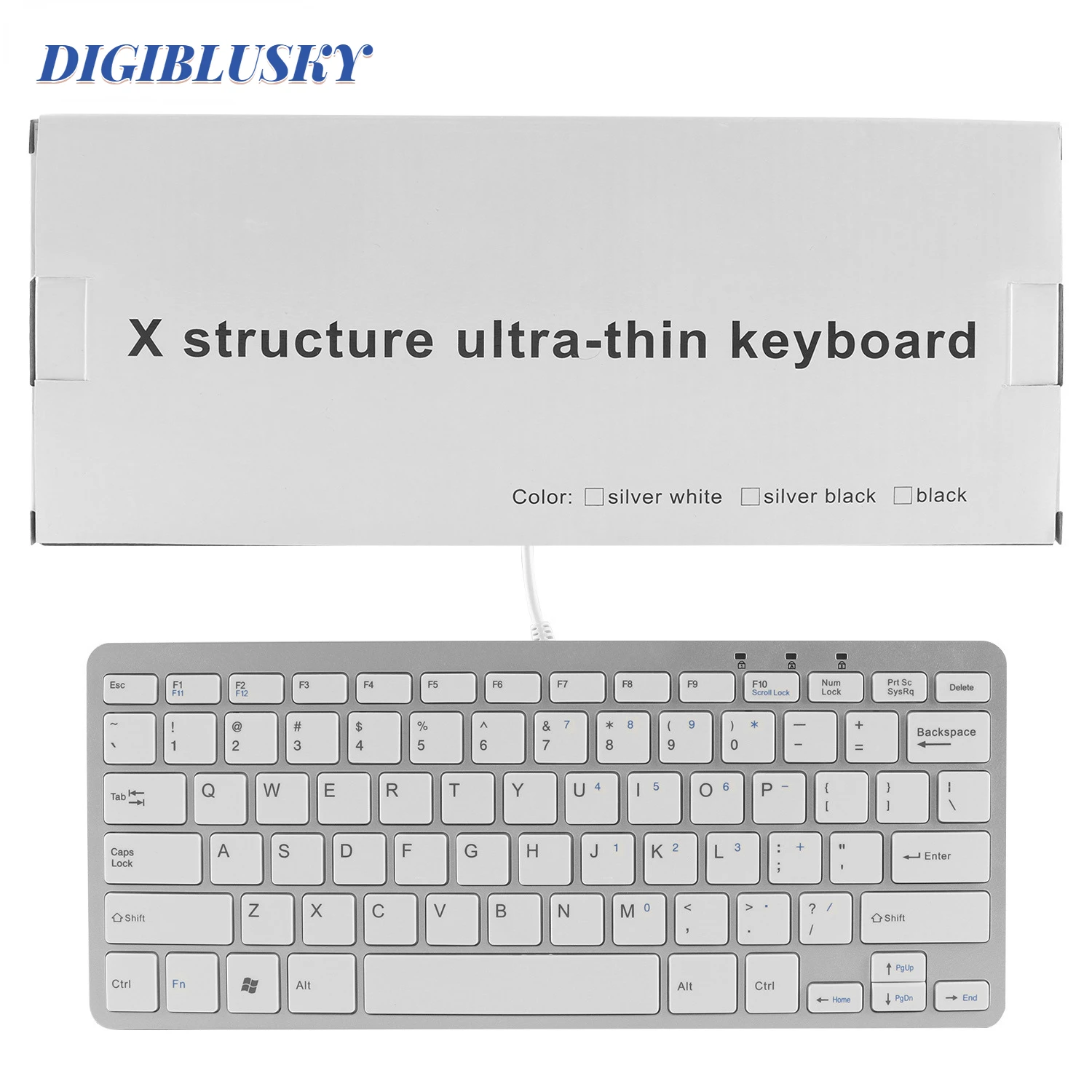 Wired Gaming keyboard Scissor 78-Key Ultra-Thin Small Size Mini Keypad USB Interface Gamer Keyboards For PC Laptop Desktop
Wired Gaming keyboard Scissor 78-Key Ultra-Thin Small Size Mini Keypad USB Interface Gamer Keyboards For PC Laptop Desktop