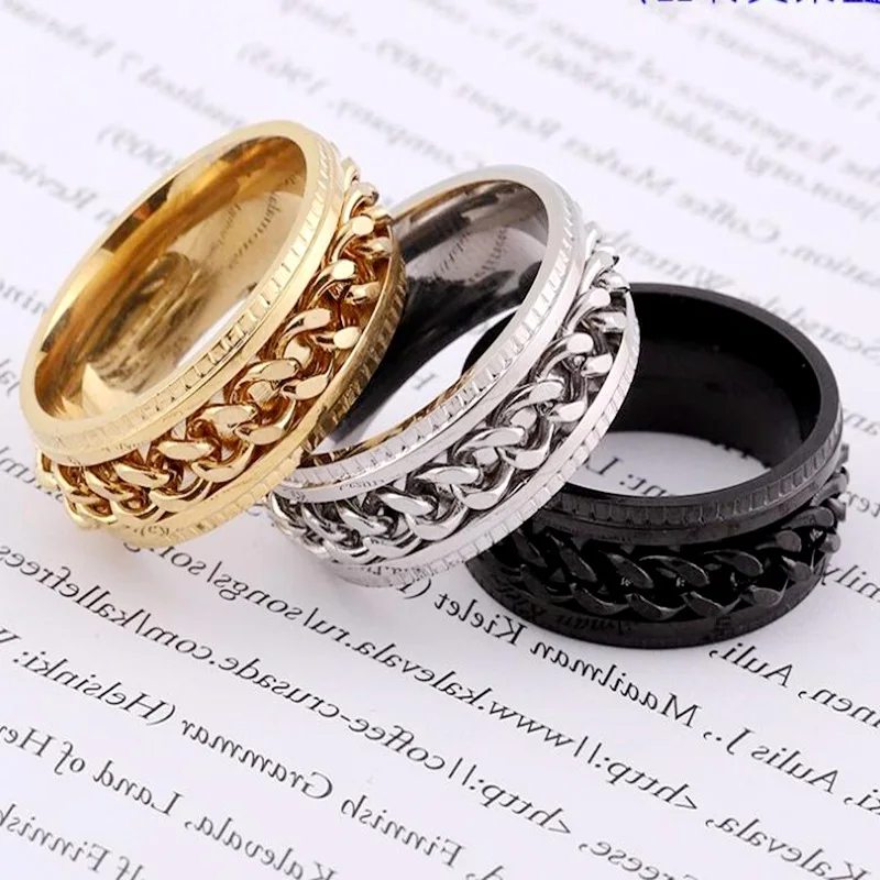 MODOMA Fashion Rotatable Stainless Steel Men Rings For Women 2022 Trendy Design Aesthetic Couple Rings Vintage Gothic Jewelry
MODOMA Fashion Rotatable Stainless Steel Men Rings For Women 2022 Trendy Design Aesthetic Couple Rings Vintage Gothic Jewelry