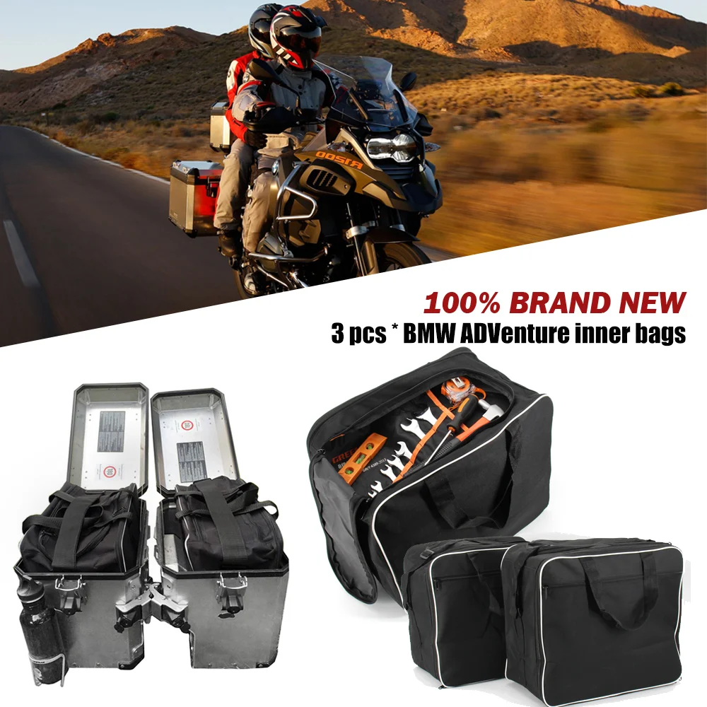 Motorcycle Luggage Bags for BMW R1200GS Adv Top Cases Black Inner Bags R 1200 GS Adventure Motorbikes Bag
Motorcycle Luggage Bags for BMW R1200GS Adv Top Cases Black Inner Bags R 1200 GS Adventure Motorbikes Bag