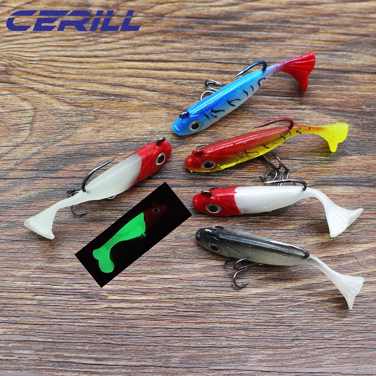 Cerill 5 PCS 6cm 7g Small Minnow Jig Head Soft Fishing Lure Silicone Artificial Swimbait Wobbler Shad Bass Carbon Steel Hooks
Cerill 5 PCS 6cm 7g Small Minnow Jig Head Soft Fishing Lure Silicone Artificial Swimbait Wobbler Shad Bass Carbon Steel Hooks