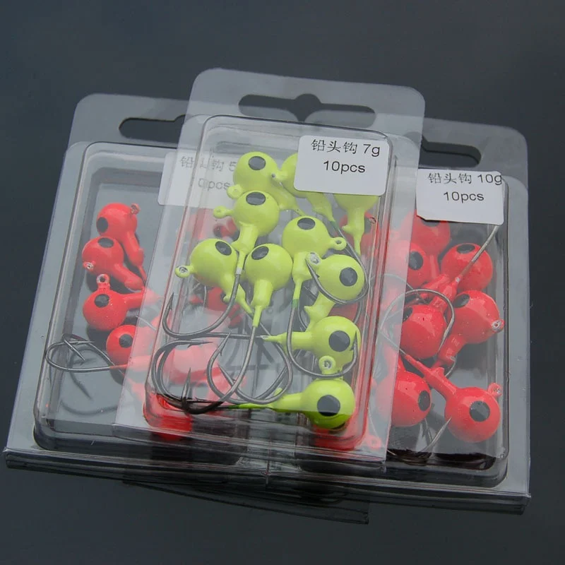 10Pcs Lead Round Jigs Head Fishing Lures Baits Hook Colorful Fish Tackle Freshwater Saltwater Lead Round Head Carbon Steel
10Pcs Lead Round Jigs Head Fishing Lures Baits Hook Colorful Fish Tackle Freshwater Saltwater Lead Round Head Carbon Steel