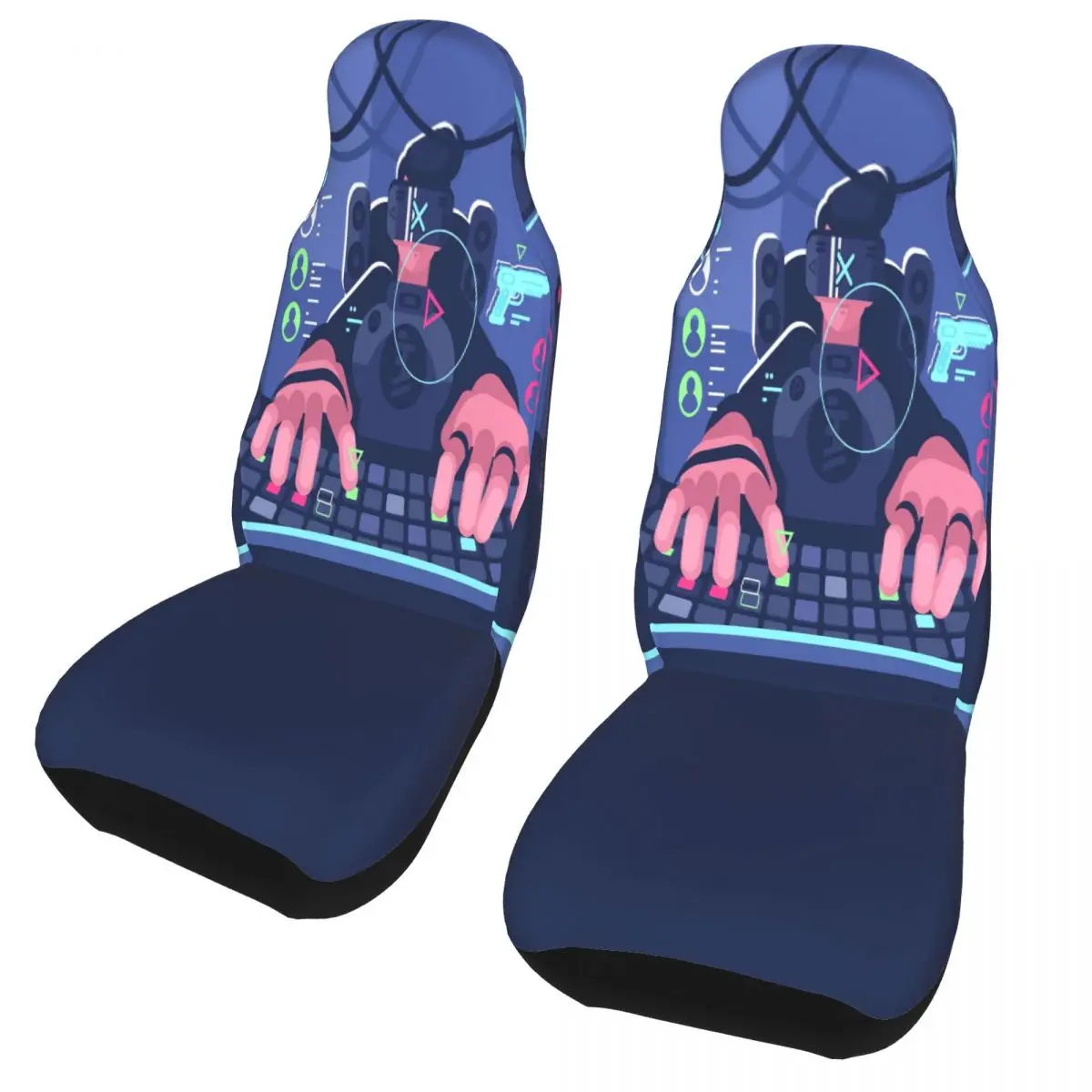 Gamer Electronic Universal Car Seat Cover Waterproof Suitable For All Kinds Models Gamepad Handle Auto Seat Cover Fishing
Gamer Electronic Universal Car Seat Cover Waterproof Suitable For All Kinds Models Gamepad Handle Auto Seat Cover Fishing