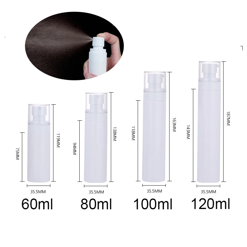 60/80/100/120ml Refillable Bottles Transparent Plastic Perfume Atomizer Mini Empty Spray Bottle Portable Travel Accessories
60/80/100/120ml Refillable Bottles Transparent Plastic Perfume Atomizer Mini Empty Spray Bottle Portable Travel Accessories