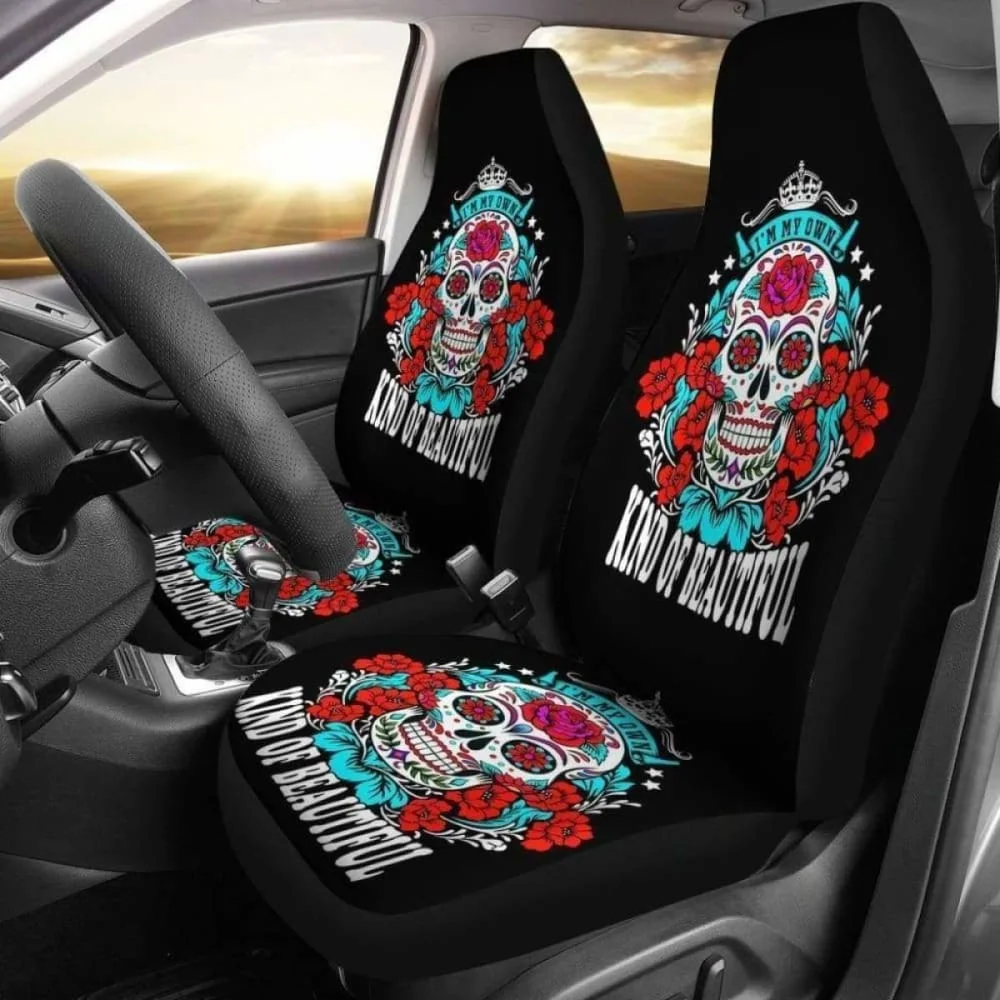 Sugar Skull Kind Of Beautiful Car Seat Covers,Pack of 2 Universal Front Seat Protective Cover
Sugar Skull Kind Of Beautiful Car Seat Covers,Pack of 2 Universal Front Seat Protective Cover