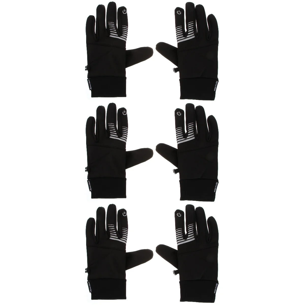 3 Pairs Durable Comfortable Nonslip Elastic Windproof Touch Screen for Riding Workout Driving
3 Pairs Durable Comfortable Nonslip Elastic Windproof Touch Screen for Riding Workout Driving
