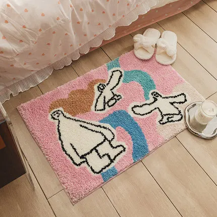 Tufting Abstract Bathmat Soft Bathroom Rug Fluffy Mat Carpet Floor Anti Slip Safety Pad Aesthetic Summer Home Room Decor
Tufting Abstract Bathmat Soft Bathroom Rug Fluffy Mat Carpet Floor Anti Slip Safety Pad Aesthetic Summer Home Room Decor