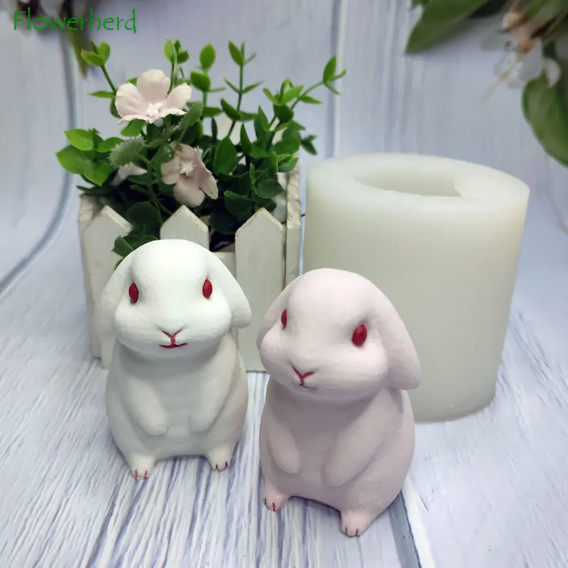 Three-dimensional Simulation Rabbit Scented Candle Silicone Mold Cute Moon Rabbit Diy Frozen Ice Plaster Candle Making Supplies
Three-dimensional Simulation Rabbit Scented Candle Silicone Mold Cute Moon Rabbit Diy Frozen Ice Plaster Candle Making Supplies