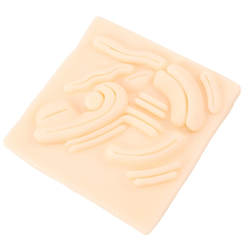 Skin Suture Training Model 3D Silicone Laparoscopic Simulation Stitching Module Reusable For Teaching Demonstrations
Skin Suture Training Model 3D Silicone Laparoscopic Simulation Stitching Module Reusable For Teaching Demonstrations