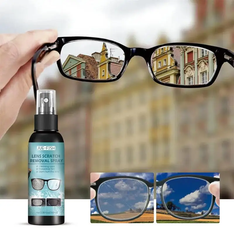 Lens Cleaner Glasses Sunglasses Eyeglass Cleaning Solution 100ml Eye Glasses Repair Spray For Scratch Fingerprints Dust Dirt Oil
Lens Cleaner Glasses Sunglasses Eyeglass Cleaning Solution 100ml Eye Glasses Repair Spray For Scratch Fingerprints Dust Dirt Oil
