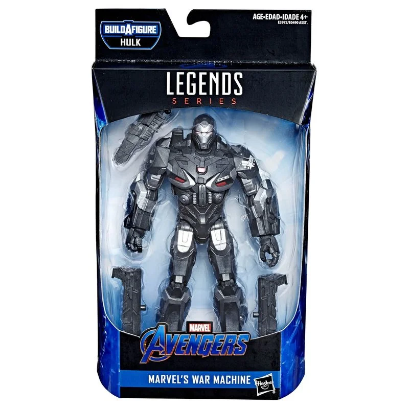 

Marvel Legends Avengers War Machine Build A Figuer Hulk 6 Icnh Movable Joints Action Figure Collection Gifts Toys Model