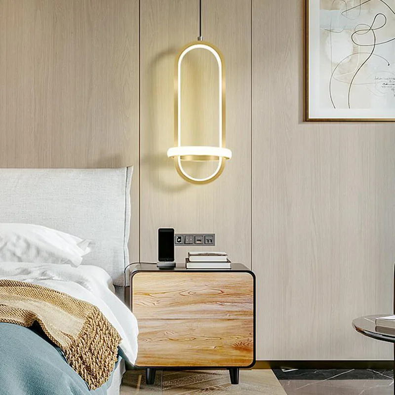 Modern Led Pendant Lights for Dining Room Bedroom Bedside Chandelier Home Hanging Lamp Lighting Indoor Suspension Luster Fixture
Modern Led Pendant Lights for Dining Room Bedroom Bedside Chandelier Home Hanging Lamp Lighting Indoor Suspension Luster Fixture