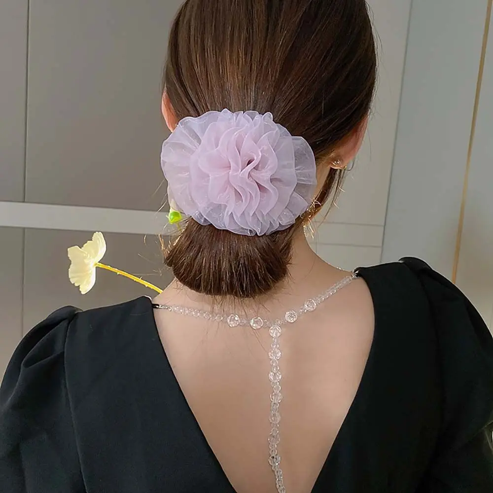 Simple Hair Bun Maker Fairy Temperament Flower Ponytail Buckle Sweet Cute Meatball Head Hairstyle Tools
Simple Hair Bun Maker Fairy Temperament Flower Ponytail Buckle Sweet Cute Meatball Head Hairstyle Tools