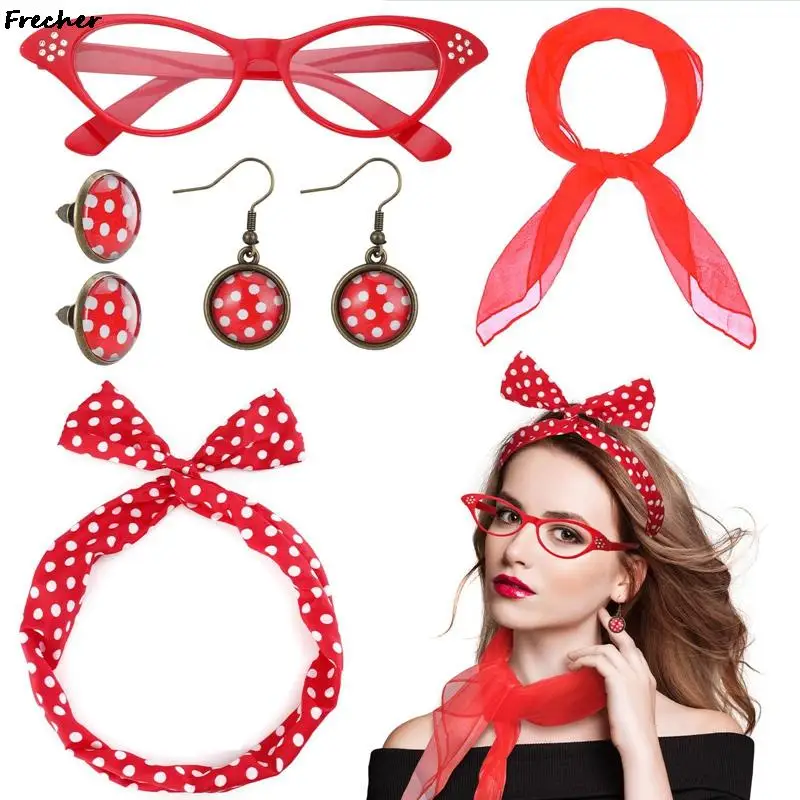 1950S Lady Cosplay Costume Fashion Party Headdress Women Hair Bow Hairpin Ribbon Hairband Set Performance Retro Hair Accessories
1950S Lady Cosplay Costume Fashion Party Headdress Women Hair Bow Hairpin Ribbon Hairband Set Performance Retro Hair Accessories