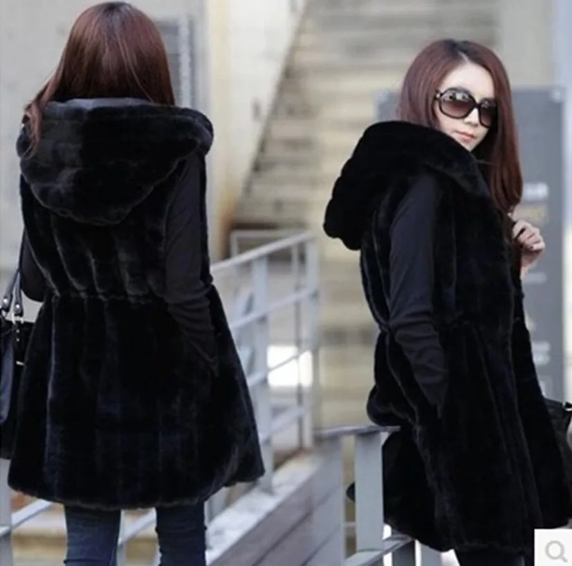 Fur women's Korean version of fur vest mid-length autumn and winter new rabbit fur warm fur coat
Fur women's Korean version of fur vest mid-length autumn and winter new rabbit fur warm fur coat