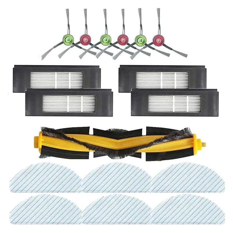 Pack Of 17 Replacement Parts/Accessories Compatible For Yeedi Vac 2 Pro Vacuum Cleaner Spare Parts
Pack Of 17 Replacement Parts/Accessories Compatible For Yeedi Vac 2 Pro Vacuum Cleaner Spare Parts