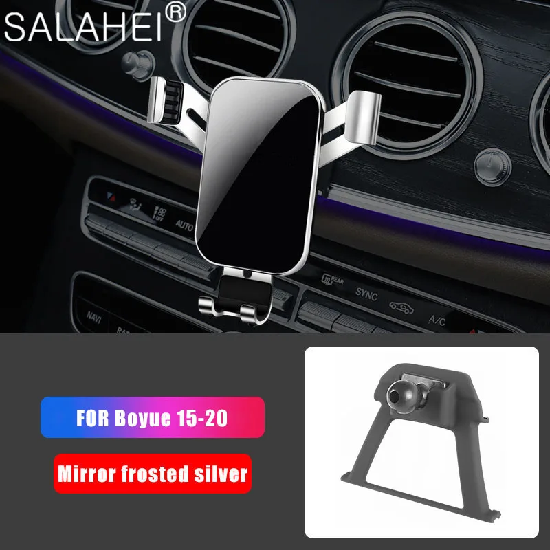 Hot Selling Cell Phone Stand Car Phone Holder Air Vent Mobile Phone Holder For Geely Atlas 2015-2020 Auto Styling Accessories
Hot Selling Cell Phone Stand Car Phone Holder Air Vent Mobile Phone Holder For Geely Atlas 2015-2020 Auto Styling Accessories
