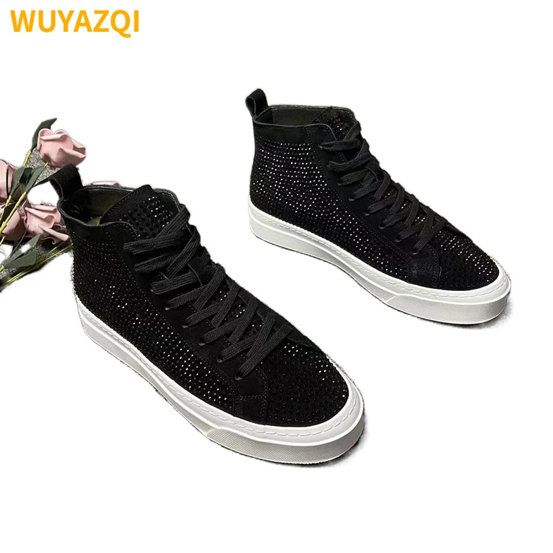 Стильная мужская Вулканизированная обувь WUYAZQI, дышащая повседневная мужская уличная прогулочная обувь
Стильная мужская Вулканизированная обувь WUYAZQI, дышащая повседневная мужская уличная прогулочная обувь