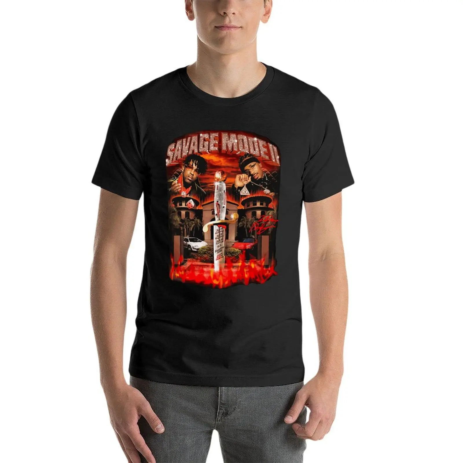 21 Savage And Metro Boomin Drop Oversized T-Shirts Branded Men Clothes 100% Cotton Streetwear Big Size Top Tee
21 Savage And Metro Boomin Drop Oversized T-Shirts Branded Men Clothes 100% Cotton Streetwear Big Size Top Tee