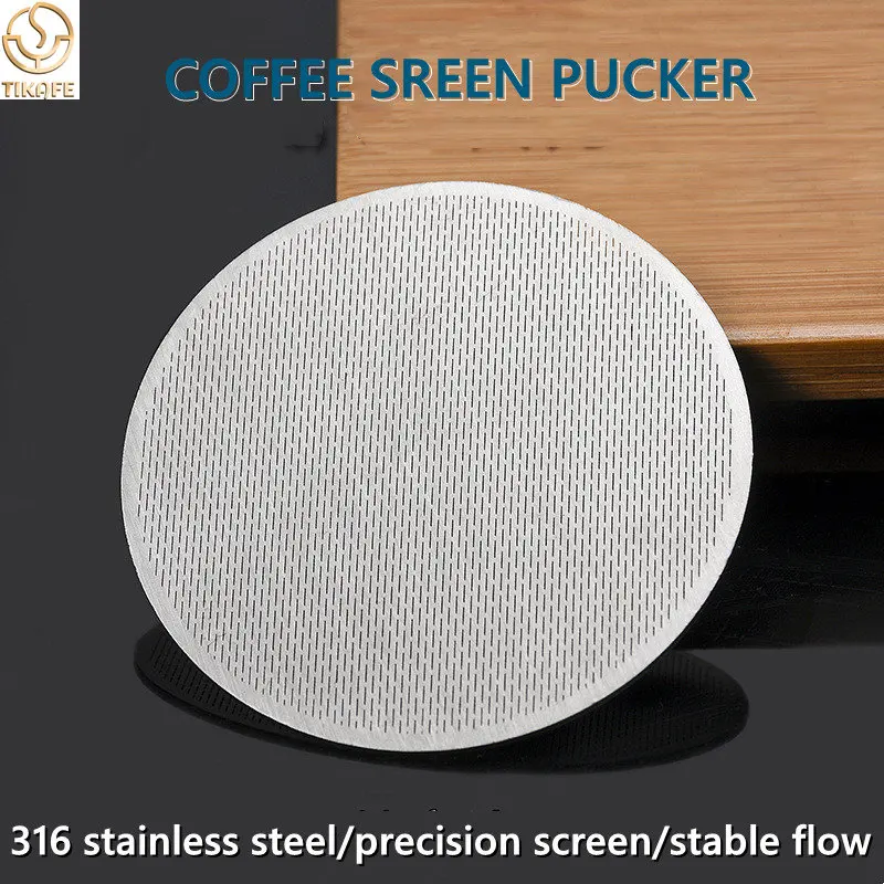 51.5/53.5/58.5mm Reusable Coffee Puck Screen Filter Mesh For Coffee Machine Expresso Portafilter Delonghi Gaggia Breville
51.5/53.5/58.5mm Reusable Coffee Puck Screen Filter Mesh For Coffee Machine Expresso Portafilter Delonghi Gaggia Breville