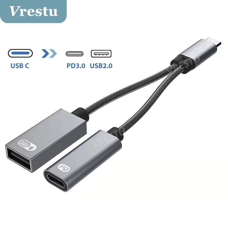 2 в 1 USB C концентратор Y-образный сплиттер адаптер плетеный кабель для ноутбука мыши клавиатуры PD3.0 зарядка 60 Вт 2 порта USB 2.0 Type C конвертер
2 в 1 USB C концентратор Y-образный сплиттер адаптер плетеный кабель для ноутбука мыши клавиатуры PD3.0 зарядка 60 Вт 2 порта USB 2.0 Type C конвертер