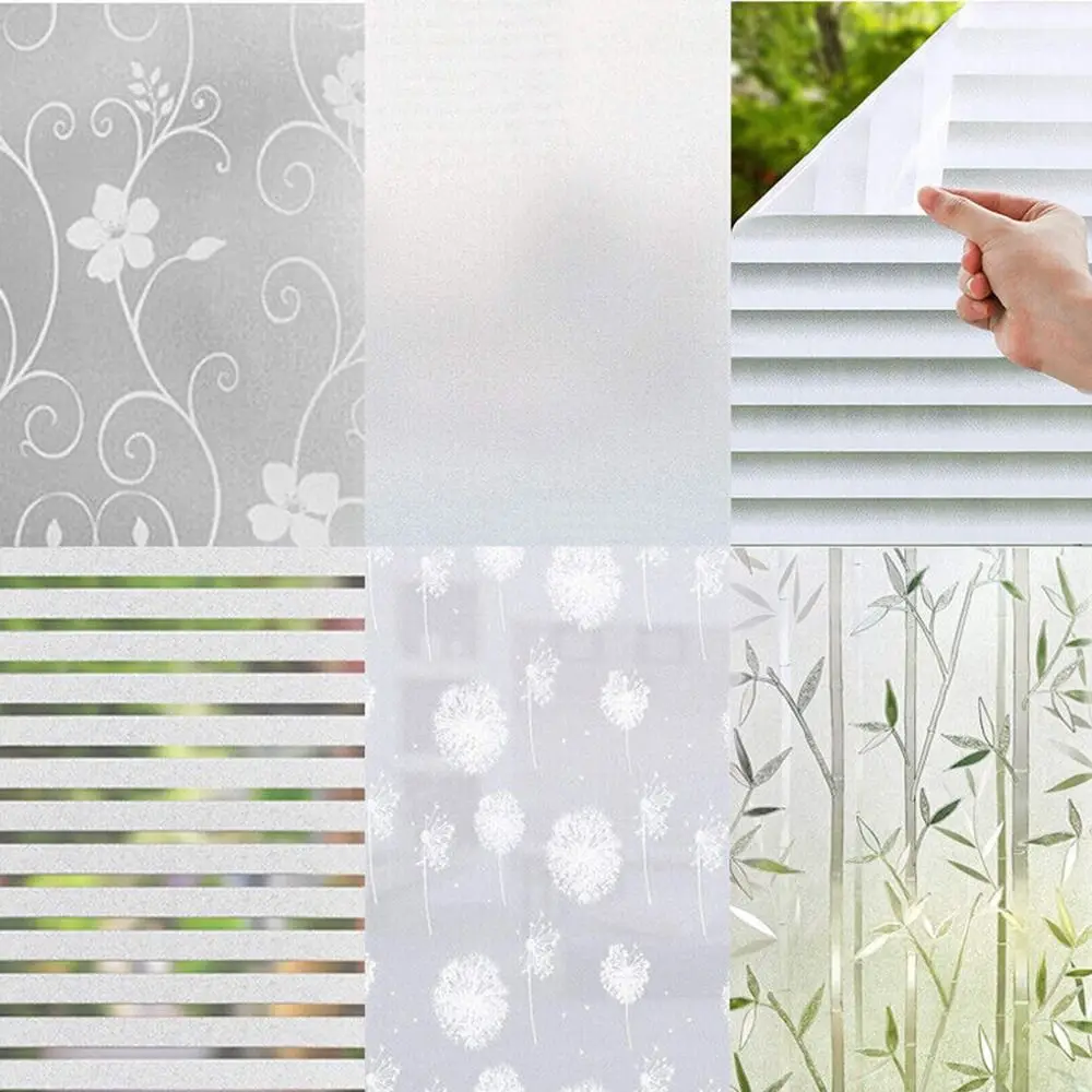 Bubble Free White Frosted Window Film - Self Adhesive Etched Privacy Glass Vinyl Sticker Window Decals Anti UV Home Decor
Bubble Free White Frosted Window Film - Self Adhesive Etched Privacy Glass Vinyl Sticker Window Decals Anti UV Home Decor